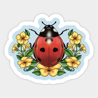 Ladybug Sticker